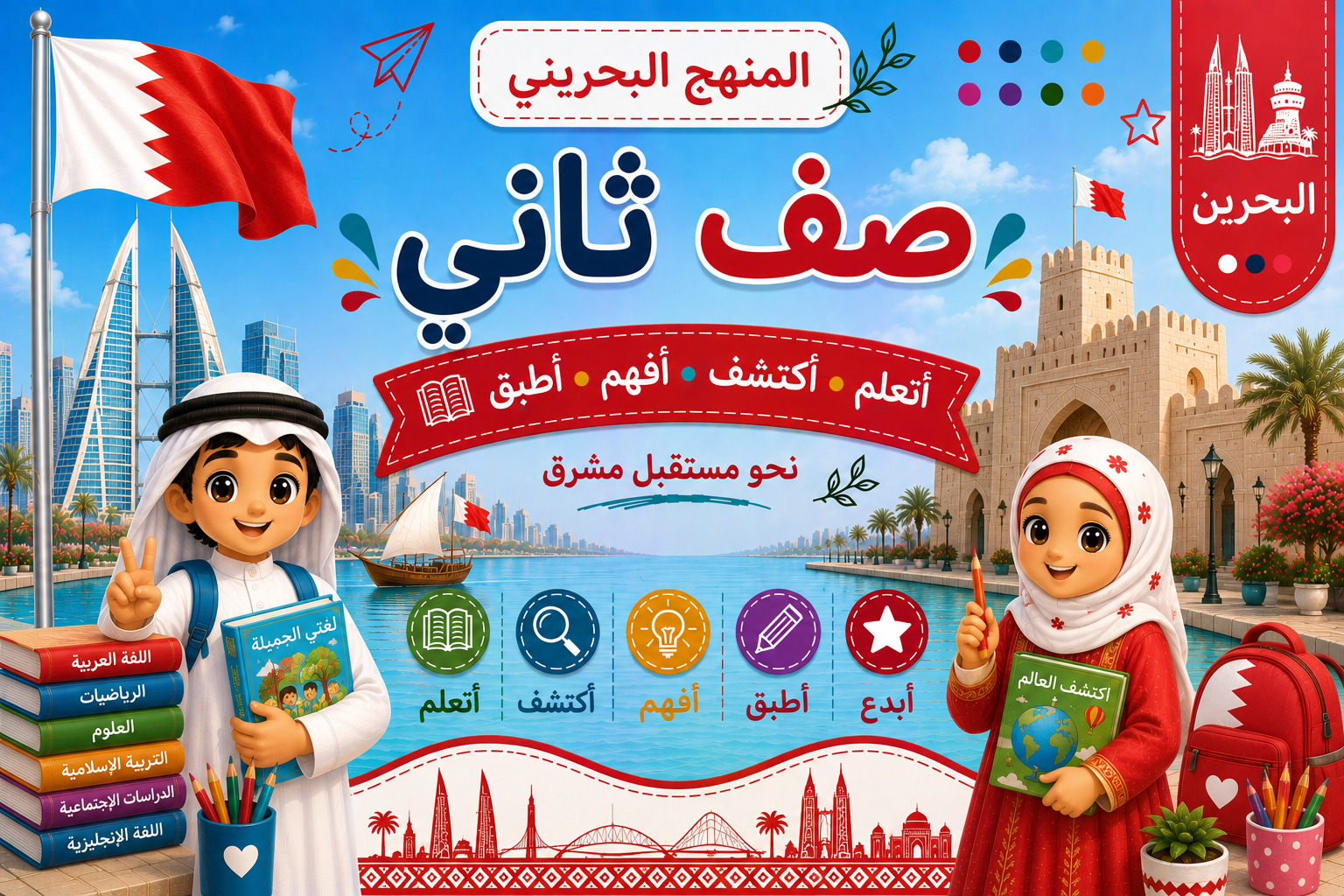 الصف الثانى الإبتدائى البحرين