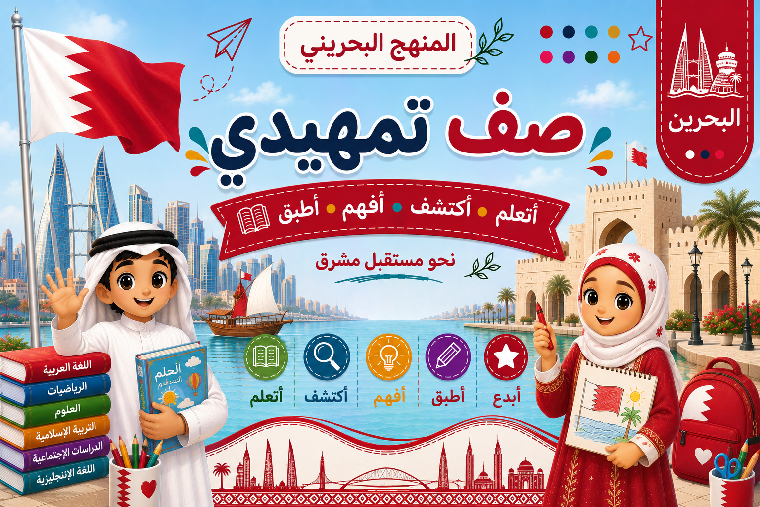 مرحلة الروضة " منهج مملكة البحرين ".